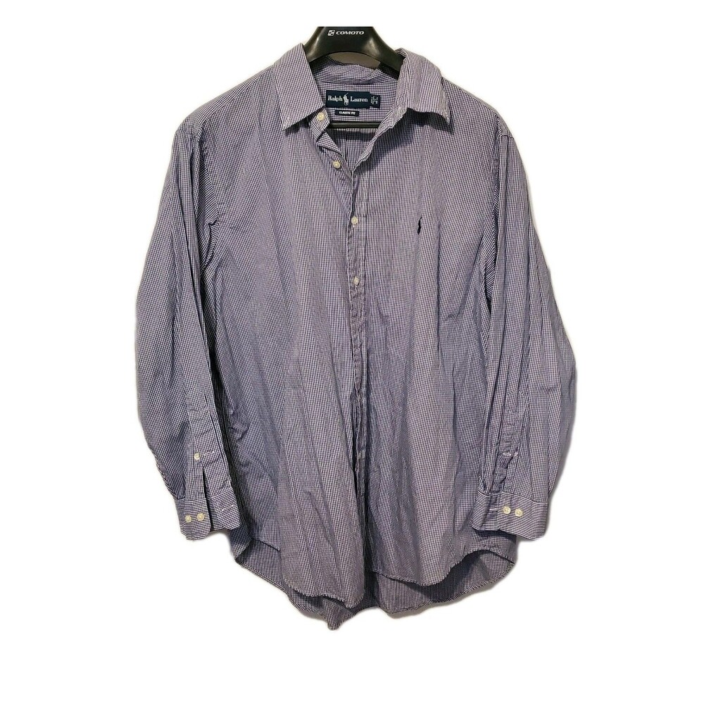 Ralph Lauren Lot of 3 XL Blue Button Down Shirts Classic Fit Blake Prep Pony - Picture 2 of 10